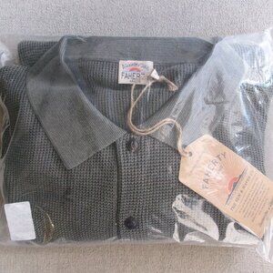 Faherty Brand Mens Long-Sleeve Sunwashed Sweater Polo Sz XL L/S - New